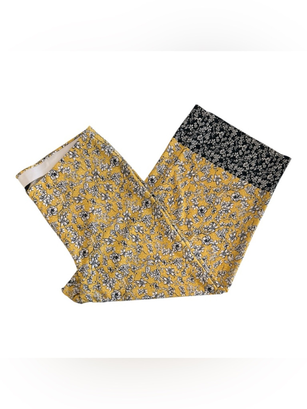 Jules & Leopold | Cropped Wide Leg Floral Pant | Size 2X